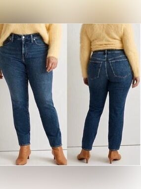 Madewell Women Jeans 9" Curvy High‎ Rise Jeans Size 37P Essential Capsule Staple
